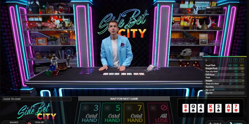 Những ưu đãi hấp dẫn tại Side Bet City 8kbet